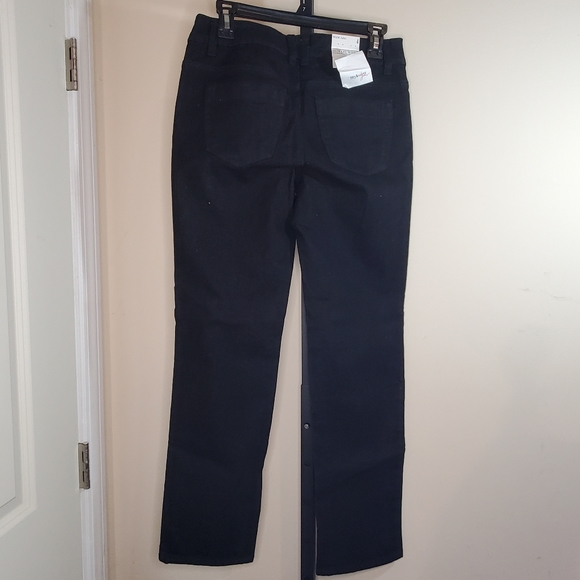 Style & Co Jeans Black Slim Leg Jeans Size 4 - Picture 4 of 7